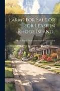 Farms for Sale or for Lease in Rhode Island