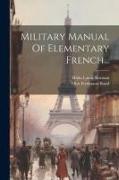 Military Manual Of Elementary French