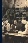 Speaking and Writing