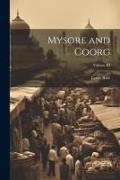 Mysore and Coorg, Volume III