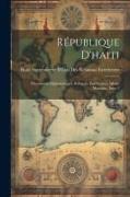 République D'haiti: Documents Diplomatiques. Relations Extérieures, Affaire Maunder, Issue 2