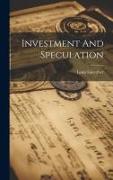 Investment And Speculation