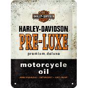 Blechschild. Harley-Davidson - Pre-Luxe