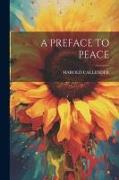 A Preface to Peace