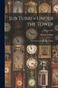 Sub Turri = Under the Tower: The Yearbook of Boston College, Volume 1963