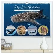 Big Five Australiens Buckelwal, Walhai, Orca, Quokka,Känguru (hochwertiger Premium Wandkalender 2024 DIN A2 quer), Kunstdruck in Hochglanz