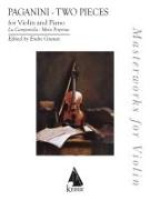 Two Pieces: La Campanella and Moto Perpetu: Masterworks for Violin Series for Violin and Piano