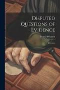 Disputed Questions of Evidence: Relevancy