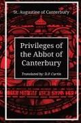 Privileges of the Abbot of Canterbury