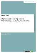 Migrantinnen ohne Papiere statt Umverteilung von Reproduktionsarbeit