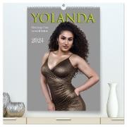 Yolanda, eine junge Frau in zwölf Rollen (hochwertiger Premium Wandkalender 2024 DIN A2 hoch), Kunstdruck in Hochglanz