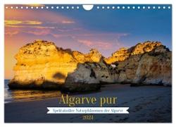 Algarve pur (Wandkalender 2024 DIN A4 quer), CALVENDO Monatskalender