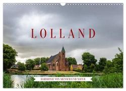 Lolland - Harmonie von Mensch und Natur (Wandkalender 2024 DIN A3 quer), CALVENDO Monatskalender