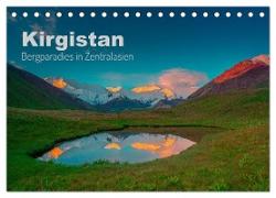 Kirgistan Bergparadies in Zentralasien (Tischkalender 2024 DIN A5 quer), CALVENDO Monatskalender