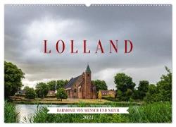 Lolland - Harmonie von Mensch und Natur (Wandkalender 2024 DIN A2 quer), CALVENDO Monatskalender