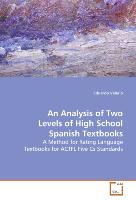 An Analysis of Two Levels of High School Spanish Textbooks