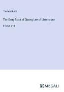 The Song Book of Quong Lee of Limehouse