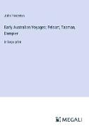 Early Australian Voyages, Pelsart, Tasman, Dampier