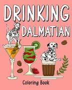 Drinking Dalmatian Coloring Book