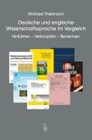 Deutsche und englische Wissenschaftssprache im Vergleich: Hinführen - Verknüpfen - Benennen