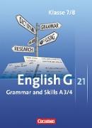 English G 21, Ausgabe A, Band 3/4: 7./8. Schuljahr, Grammar and Skills