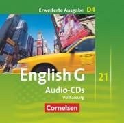 English G 21, Erweiterte Ausgabe D, Band 4: 8. Schuljahr, Audio-CDs, Vollfassung