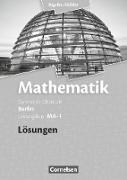 Bigalke/Köhler: Mathematik, Berlin - Ausgabe 2010, Leistungskurs 1. Halbjahr, Band MA-1, Lösungen zum Schülerbuch