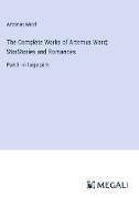 The Complete Works of Artemus Ward, StorStories and Romances