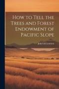 How to Tell the Trees and Forest Endowment of Pacific Slope