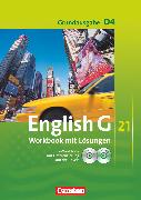 English G 21, Grundausgabe D, Band 4: 8. Schuljahr, Workbook mit CD-ROM (e-Workbook) und CD - Lehrerfassung
