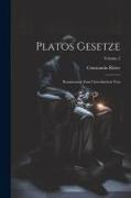 Platos Gesetze: Kommentar Zum Griechischen Text, Volume 2