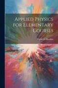 Applied Physics for Elementary Courses