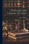 Popular Law Library, Putney