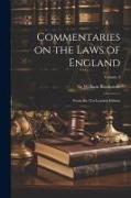 Commentaries on the Laws of England: From the 21st London Edition, Volume 3