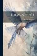 Poems 1924 1933