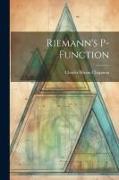Riemann's P-Function
