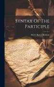 Syntax Of The Participle