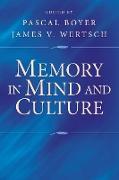 Memory in Mind and Culture