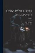History of Greek Philosophy, Volume 2