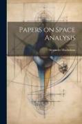 Papers on Space Analysis