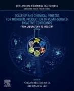 Scale-Up and Chemical Process for Microbial Production of Plant-Derived Bioactive Compounds