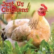 Just Us Chickens 2024 12 X 12 Wall Calendar