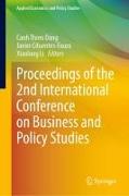 Proceedings of the 2nd International Conference on Business and Policy Studies