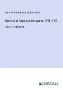 Memoirs of Napoleon Bonaparte, 1798-1799