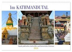 Im Kathmandutal (Wandkalender 2024 DIN A2 quer), CALVENDO Monatskalender