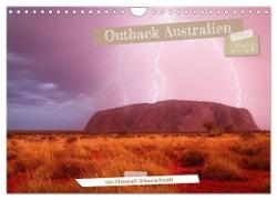 Outback Australien (Wandkalender 2024 DIN A4 quer), CALVENDO Monatskalender