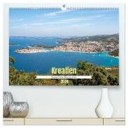 Kroatien - Zauberhaftes ¿ibenik-Knin (hochwertiger Premium Wandkalender 2024 DIN A2 quer), Kunstdruck in Hochglanz