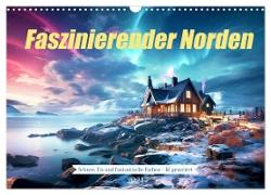 Faszinierender Norden (Wandkalender 2024 DIN A3 quer), CALVENDO Monatskalender