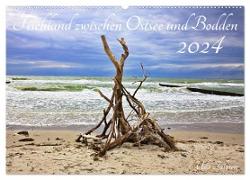 Fischland zwischen Ostsee und Bodden (Wandkalender 2024 DIN A2 quer), CALVENDO Monatskalender