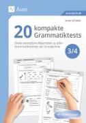 20 kompakte Grammatiktests für Klasse 3 und 4